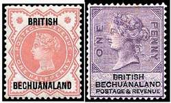 Почтовые марки Британского Бечуаналенда