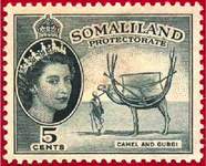 Почтовая марка Британского Сомалиленда