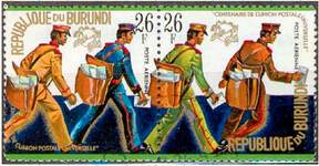 Почтовые марки Республики Бурунди