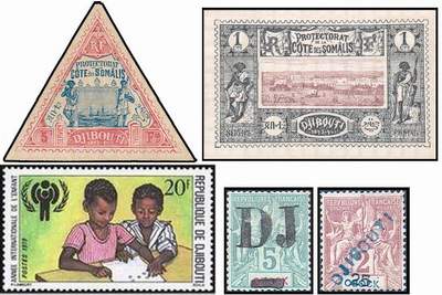 Почтовые марки Джибути