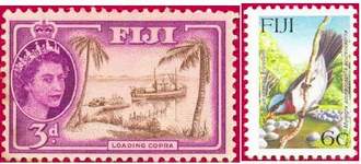 Почтовая марка Фиджи