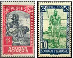 Почтовые марки Французского Судана