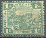 Почтовая марка Малайской Федерации