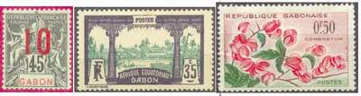 Почтовые марки Габона