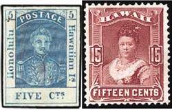 Почтовые марки Гавайев