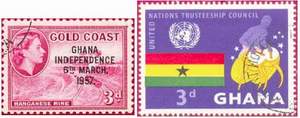 Почтовые марки Ганы