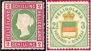 Почтовые марки Гельголанда