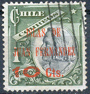 Почтовая марка островов Хуана-Фернандеса