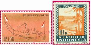 Почтовые марки Индонезии