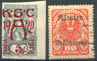 Почтовые марки Каринтии