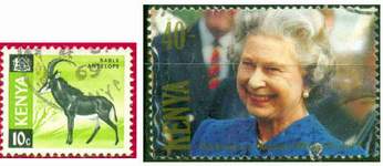 Почтовые марки Кении