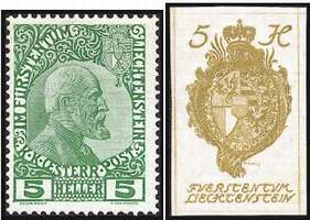 Почтовые марки Лихтенштейна