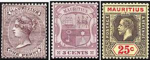 Почтовые марки Маврикия