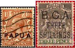 Фальшивые марки британских колоний, в ущерб коллекционерам