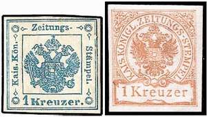 Марки газетные налоговые (Австрия)