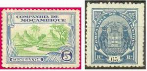 Почтовые марки Компании Мозамбика