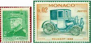 Почтовые марки Монако