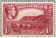 Почтовая марка Монтсеррата