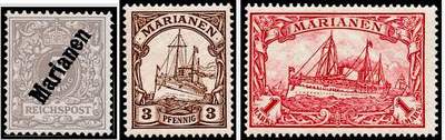 Почтовые марка Марианских островов