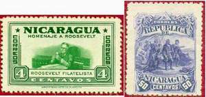Почтовые марки Никарагуа