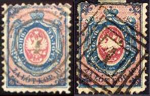 Почтовая марка Королевства Польского