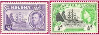 Почтовые марки острова Святой Елены