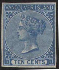 Почтовая марка Ванкувера. 