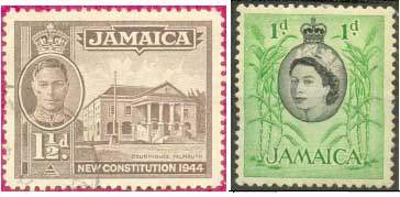 Почтовые марки Ямайки