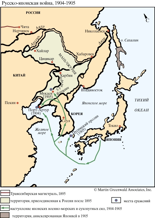 Русско-японская война, 1904-1905