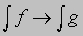 ). Один из вариантов подхода Даниеля заключается в следующем. Рассмотрим ступенчатую функцию на некотором заданном интервале действительной оси. (Ступенчатой называется функция, постоянная на каждом из конечного множества интервалов, в силу чего ее график напоминает ступени лестницы.) Каждой ступенчатой функции f поставим в соответствие число I(f); потребуем, чтобы функция I была линейной, монотонной и непрерывной (предположим, что I(af + bg) = aI(f) + bI(g) для любых ступенчатых функций f и g и любых чисел a и b). Потребуем также, чтобы I(f) Ј I(g), если f Ј g, и чтобы I(fn) -> I(f), если ступенчатые функции fn монотонно стремятся к ступенчатой функции f. Пусть M - наименьший класс функций на выбранном интервале, содержащий все ступенчатые функции и замкнутый относительно операции взятия монотонных пределов. Назовем M - классом измеримых функций. Можно показать, что существует единственное расширение функции I с множеством ступенчатых функций на весь класс M, которое остается линейным, монотонным и непрерывным на M. Этот расширенный оператор, который переводит функцию в число, называется интегралом. В подходе Даниеля интеграл рассматривается всего лишь как функция подынтегрального выражения, поэтому в результате мы получаем интеграл от f, но о том, по какому множеству проводится интегрирование, ничего не говорится. Если в теории Даниеля и приходится по чему-нибудь интегрировать, так это по всему базисному интервалу, и то, что в теории Лебега называлось бы интегралом от f по E, в теории Даниеля есть интеграл от f, умноженный на функцию, равную I на E и 0 вне E. Интеграл Даниеля определяется без использования меры, однако с его помощью можно получить саму теорию меры. Различие состоит в том, что здесь мера выводится из интеграла, а не наоборот. Допустим, что некоторый класс измеримых функций и интеграл могут быть определены указанным выше образом. Множество E из базового интервала считается измеримым, если его характеристическая функция (функция, равная I на E и 0 вне E) принадлежит классу измеримых функций. Тогда меру множества E можно определить как интеграл от характеристической функции множества E. Таким образом, в подходе Даниеля возникает вся та теория, которая в другом порядке развертывается в подходе Лебега. Наконец, следует отметить, что на множестве ступенчатых функций может быть задано много различных линейных, монотонных, непрерывных функционалов, каждый из которых приводит к другому понятию интеграла и последующему понятию меры. Но если за I(f) принять площадь под графиком функции f, то подход Даниеля просто воспроизводит интеграл Лебега и меру Лебега.>