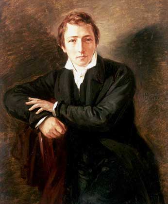 ГЕНРИХ ГЕЙНЕ (портрет работы М.Оппенгейма, 1831). 