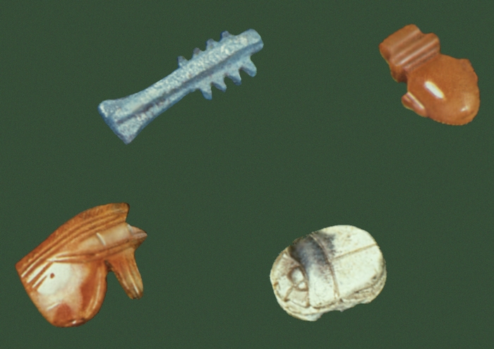 Древнеегипетские амулеты. Из коллекции музея им. И. Земмельвейса