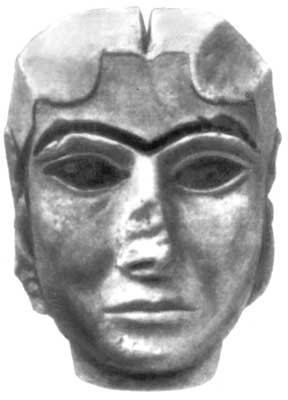Голова богини из Урука.