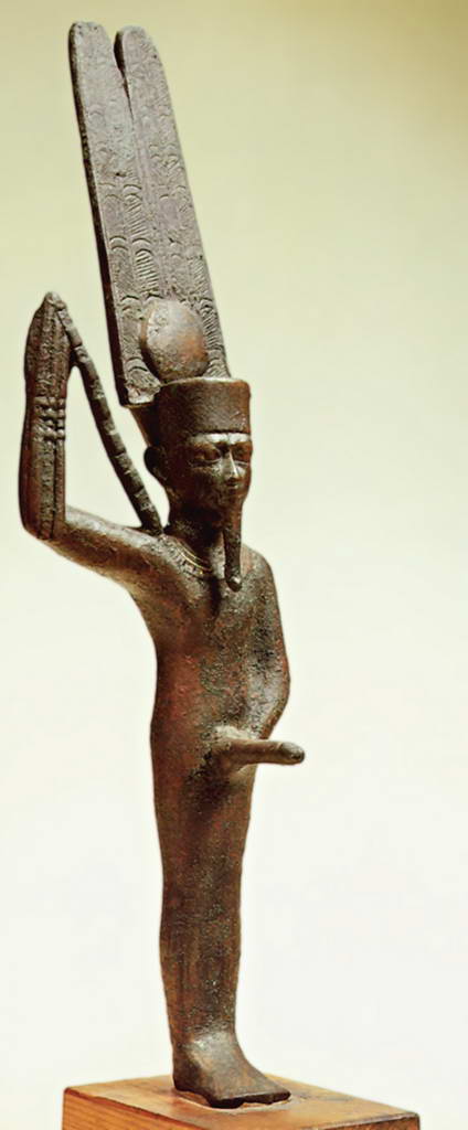 Статуэтка бога Мина-Амона. Середина 2-1 тыс. до н.э.