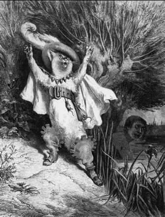 Г. Доре. Иллюстрация к сказке Ш. Перро «Кот в сапогах». 1862 г.