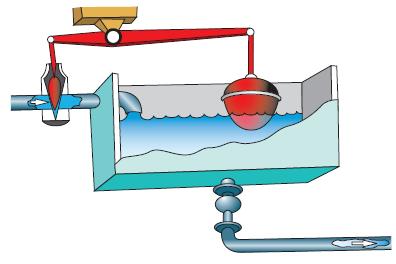 Регулятор уровня воды в сосуде
