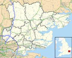 Coggeshall is located in Essex