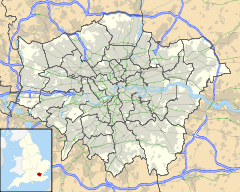 Neasden is located in Greater London