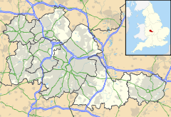 Solihull is located in West Midlands (county)