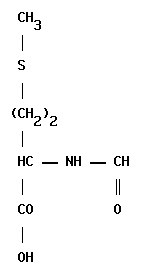 formyl methionine, N-formyl methionine, формилметионин, N-формилметионин