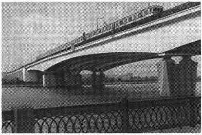 Железобетонный мост Нагатино (Москва)