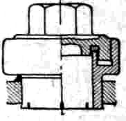 Промывательные Л. в зависимости от конструкции делятся на: а) накладные, закрываемые притертой к седлу (фланцу) крышкой, прижимаемой нажимным кольцом на шпильках; б) закладные, или овальные, к-рые закладываются в отверстие и прижимаются к седлу давлением пара изнутри; нарезанный на конце хвостовик Л. служит для натяга ого при помощи скобы и гайки с шайбой; в) Л.-пробки, состоящие из конической медной нарезной пробки с квадратным хвостовиком и завертываемые непосредственно в конические отверстия стенок котла. Ввиду опасности вырывания таких пробок постановка их запрещена. На современных паровозах (ФД и ИС) ставятся усовершенствованные винтовые Л.-пробки, состоящие из собственно пробки, прокладного кольца и втулки с конической и трубной резьбой; <a href=