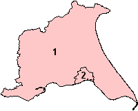 Графство Восточный райдинг Йоркшира, административное деление