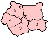 Графство Западный Йоркшир, административное деление
