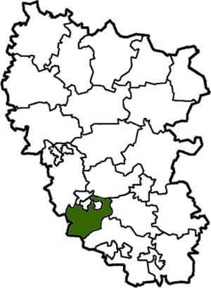 Перевальский район, карта