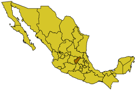 Керетаро, карта