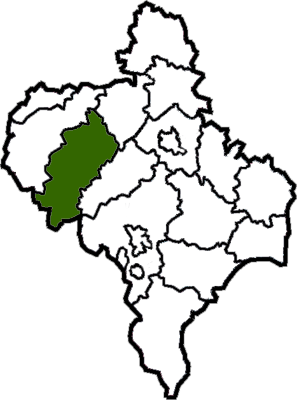 Рожнятовский район на карте