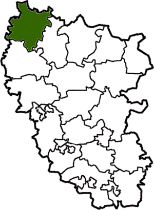 Троицкий район, карта