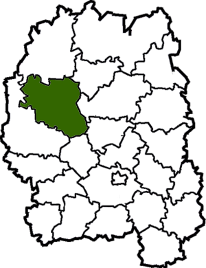 Емильчинский район на карте