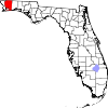 Map of Florida highlighting Santa Rosa County.svg